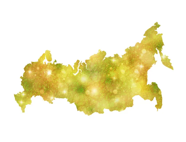 Country map　Russia — Stockvector